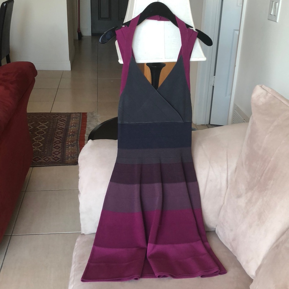 A/X Armani Exchange knitted dress.